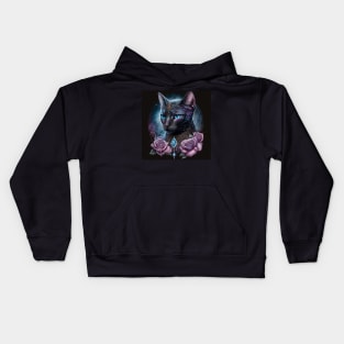 Glorious Abyssinian Cat Kids Hoodie